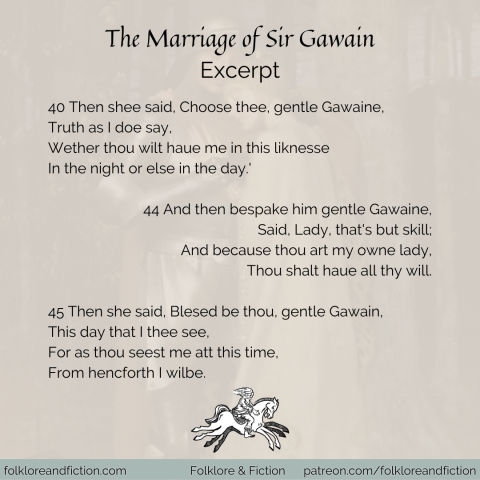 The Marriage of Sir Gawain Meme 1