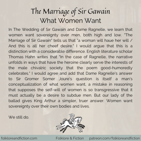 The Marriage of Sir Gawain Meme 1