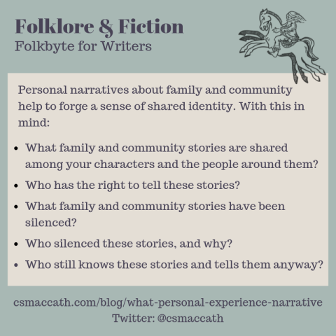 Folkbyte Personal Experience Narrative 1