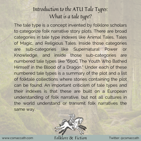 Introduction to the ATU Tale Types 2