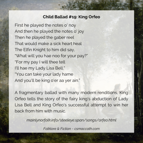 King Orfeo Lore